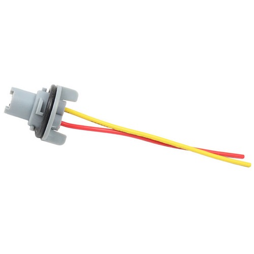 2Pcs Universal Pigtail Wire Female Socket 168 194 License Plate Tag Light Bulb O - Picture 4 of 6