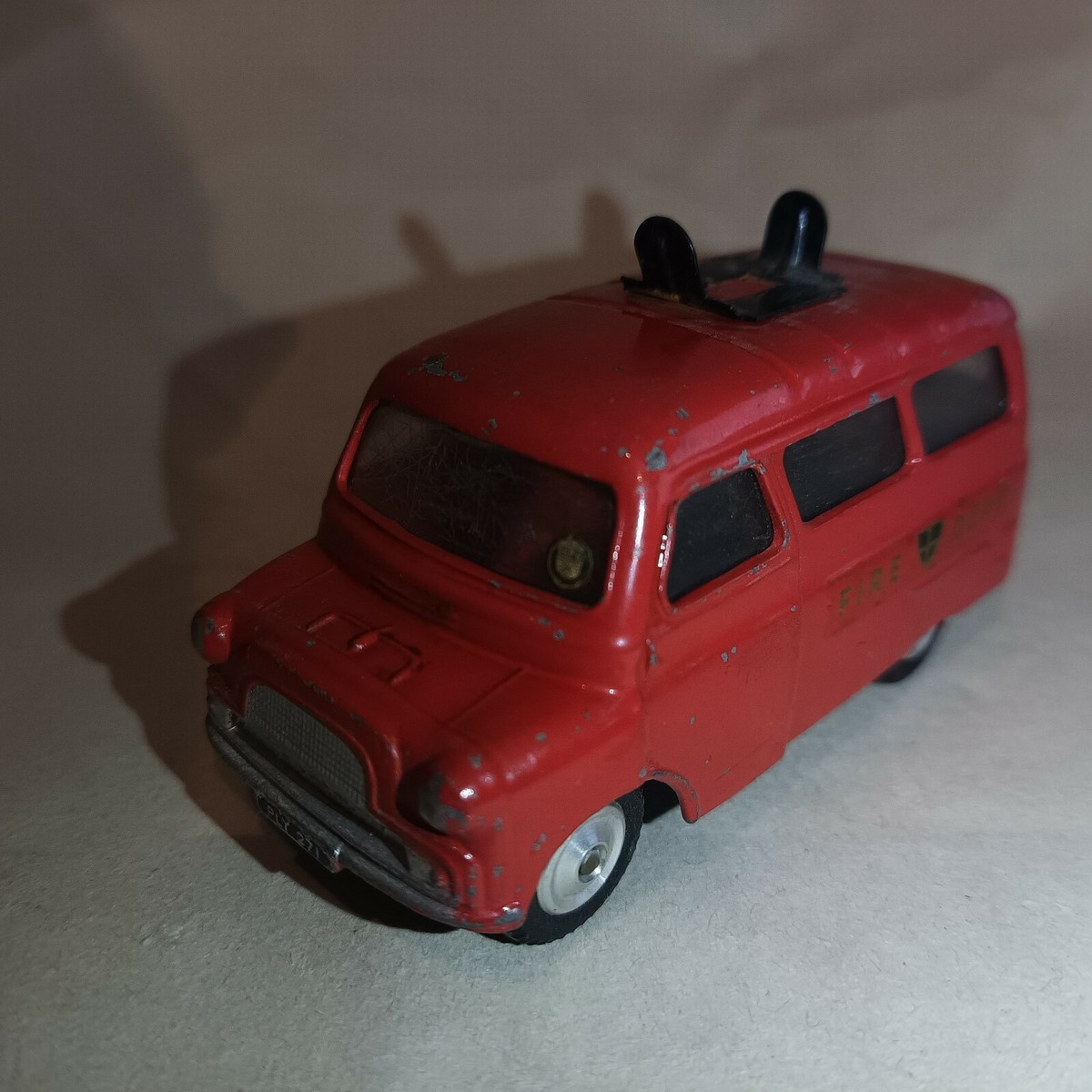Vintage Corgi Toys #405 Bedford Fire Tender Red Fire Department