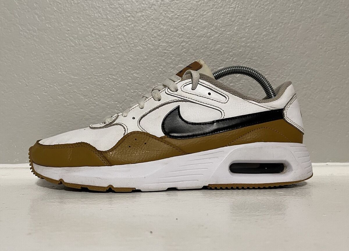 Nike Air Max SC White Black Gold Training Shoes Sneakers Men's Size 9 DH9636-100 Nike Air Max SC White Black Gold Training Shoes Sneakers Men's Size 9 DH9636-100