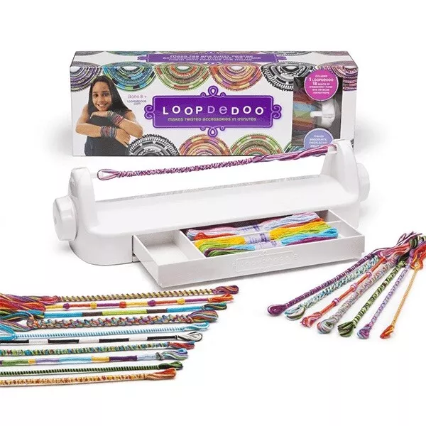 Loopdedoo Spinning Loom Friendship Bracelet Maker Award Winning Craft Kit  DIY