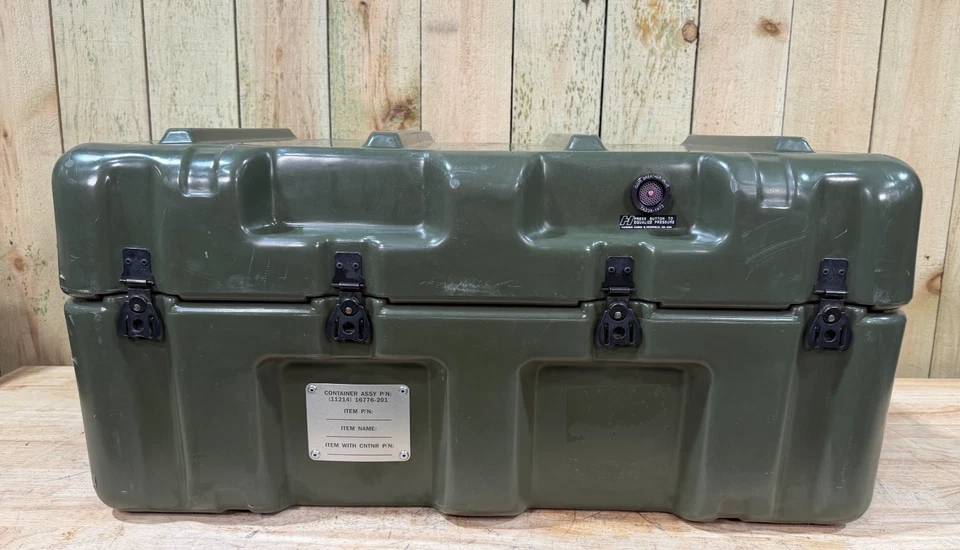 Pelican Hardigg Footlocker Green Case 31x21x15 Military Medic Waterproof - Image 4 of 4