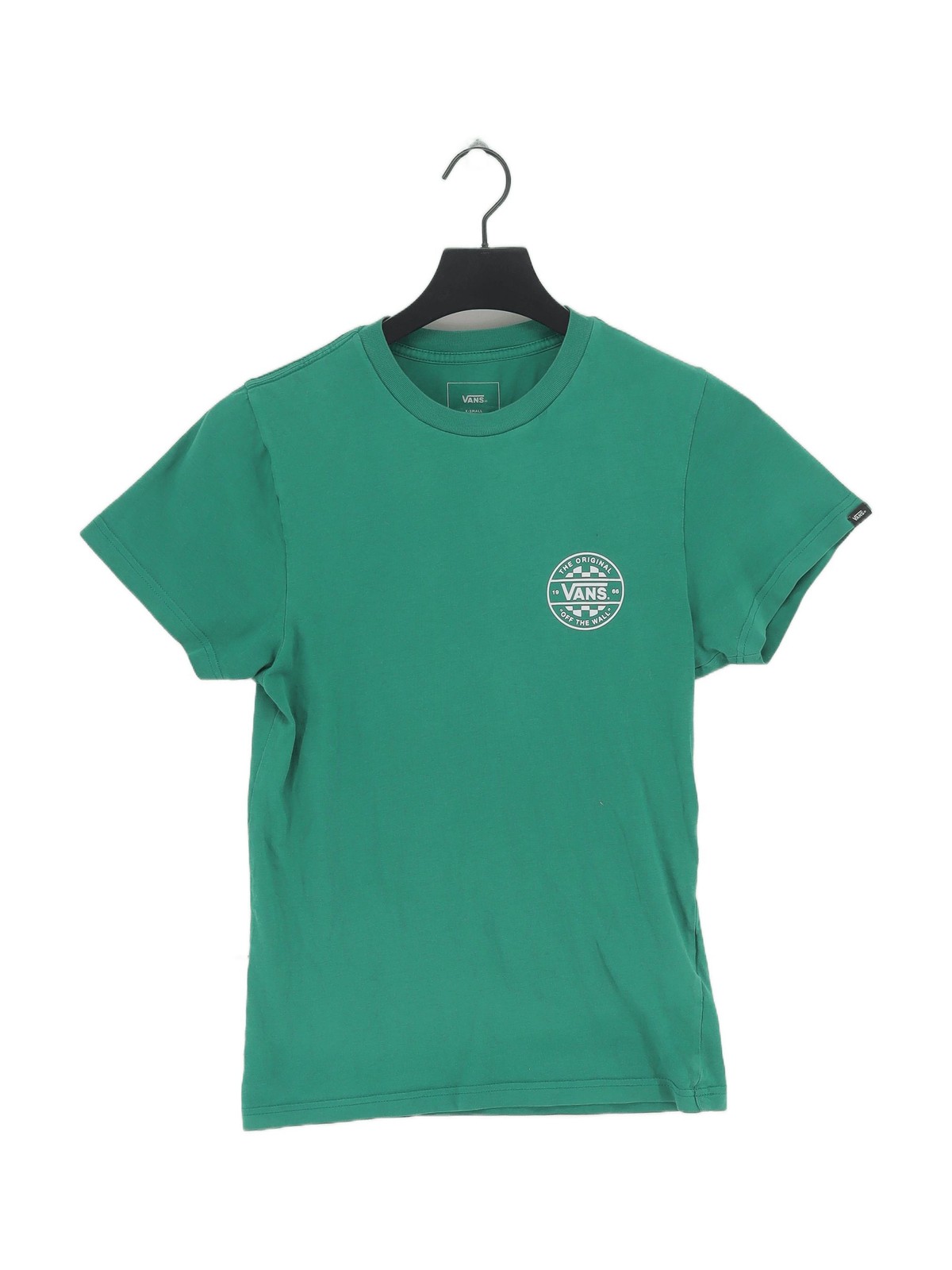 ALTRA Vans T Shirt Uomo XS Verde 100% Altro Basic