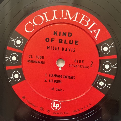 Miles Davis - Kind Of Blue - LP - OG Mono DG - CL 1355 - VG-/VG - Bild 7 von 7