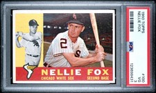 Nellie Fox Cards and Autographed Memorabilia Guide 11