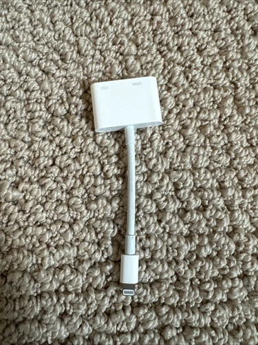Genuine Apple Lightning to Digital AV Adapter (model MW2P3AM/A) HDMI & USB-C
