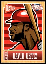 David Ortiz 2013 Panini Triple Play #12 Boston Red Sox FREE SHIP AutographDen