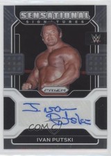 2022 Panini Prizm WWE Sensational Signatures Ivan Putski #SS-IPT Auto 0c3