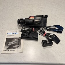 Sony Handycam Video8 CCD-F301 Camcorder for parts only