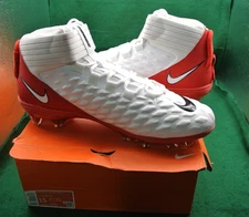 Nike Force Savage Pro 2 P Size 15 Mens Cleats White Red BV3969 104