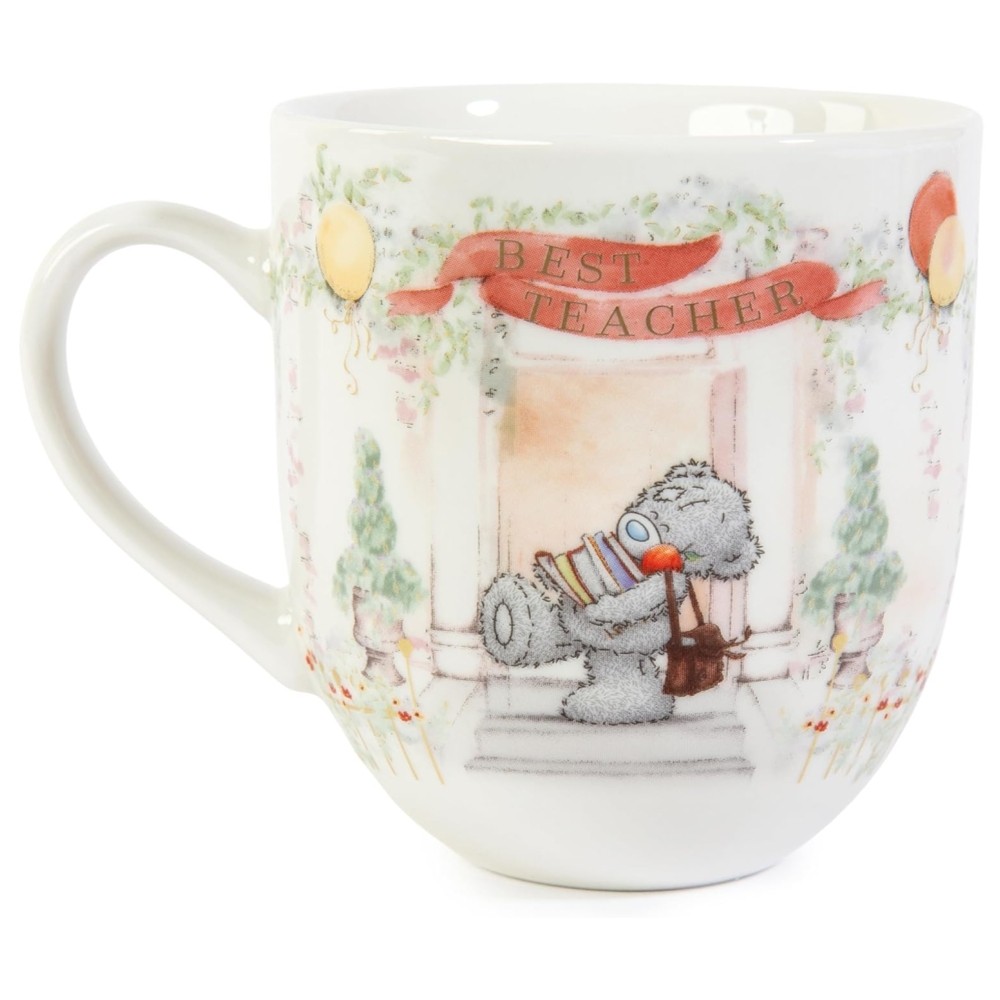 Me to You Bone China Gift Mug Teacher Thank You Satin Lined Signature Collection