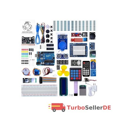 ELEGOO UNO R3 Ultimate Starter Kit kompatibel mit Arduino IDE für Anfänger