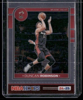 2024-25 Hoops #222 Duncan Robinson Premium