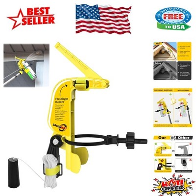 Lightweight 10m Spray Can Extension with Trigger Handle for High Place Access