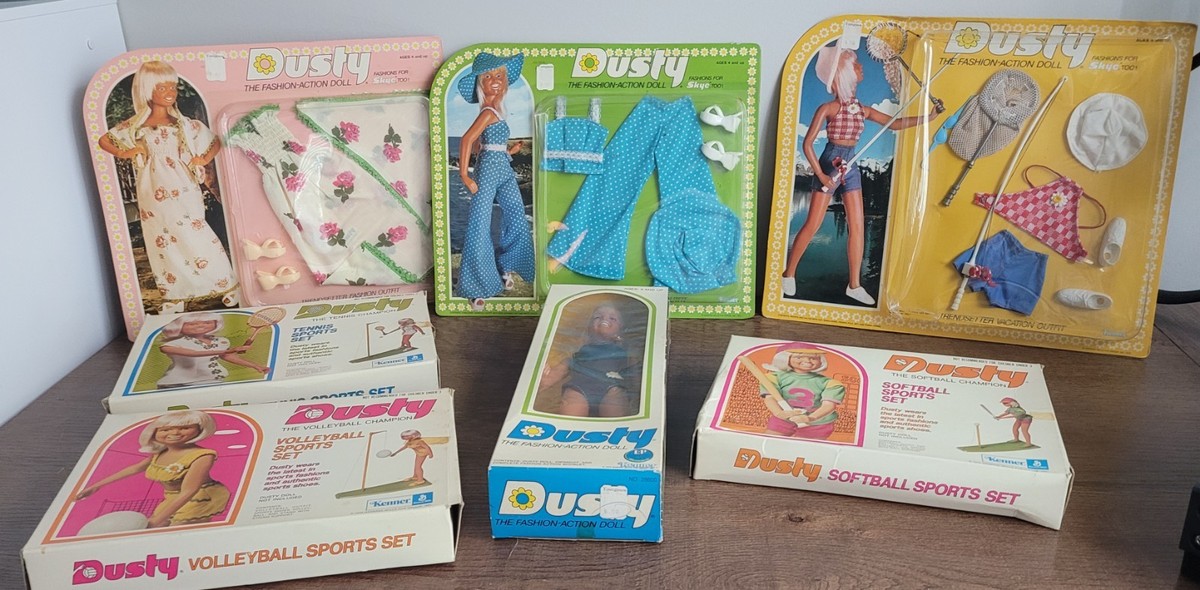1974 Vintage Kenner Dusty Doll and Accessories Lot | eBay