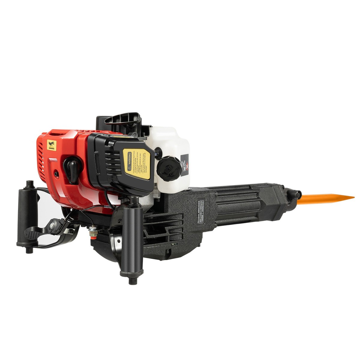 52cc Gas Powered Jack Hammer Demolition Concrete Breaker Punch