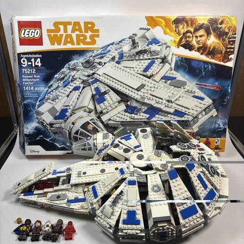 LEGO Solo A Star Wars Story Kessel Run Millennium Falcon 75212 Incomplete. Read