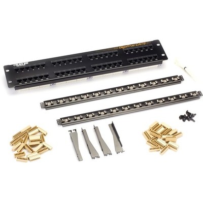 Black Box GigaTrue CAT6 Patch Panel 2U Unshielded 48-Port JPM612AR8