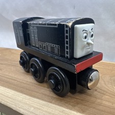 DIESEL Thomas The Train Tank WOODEN TRAIN Black -2003