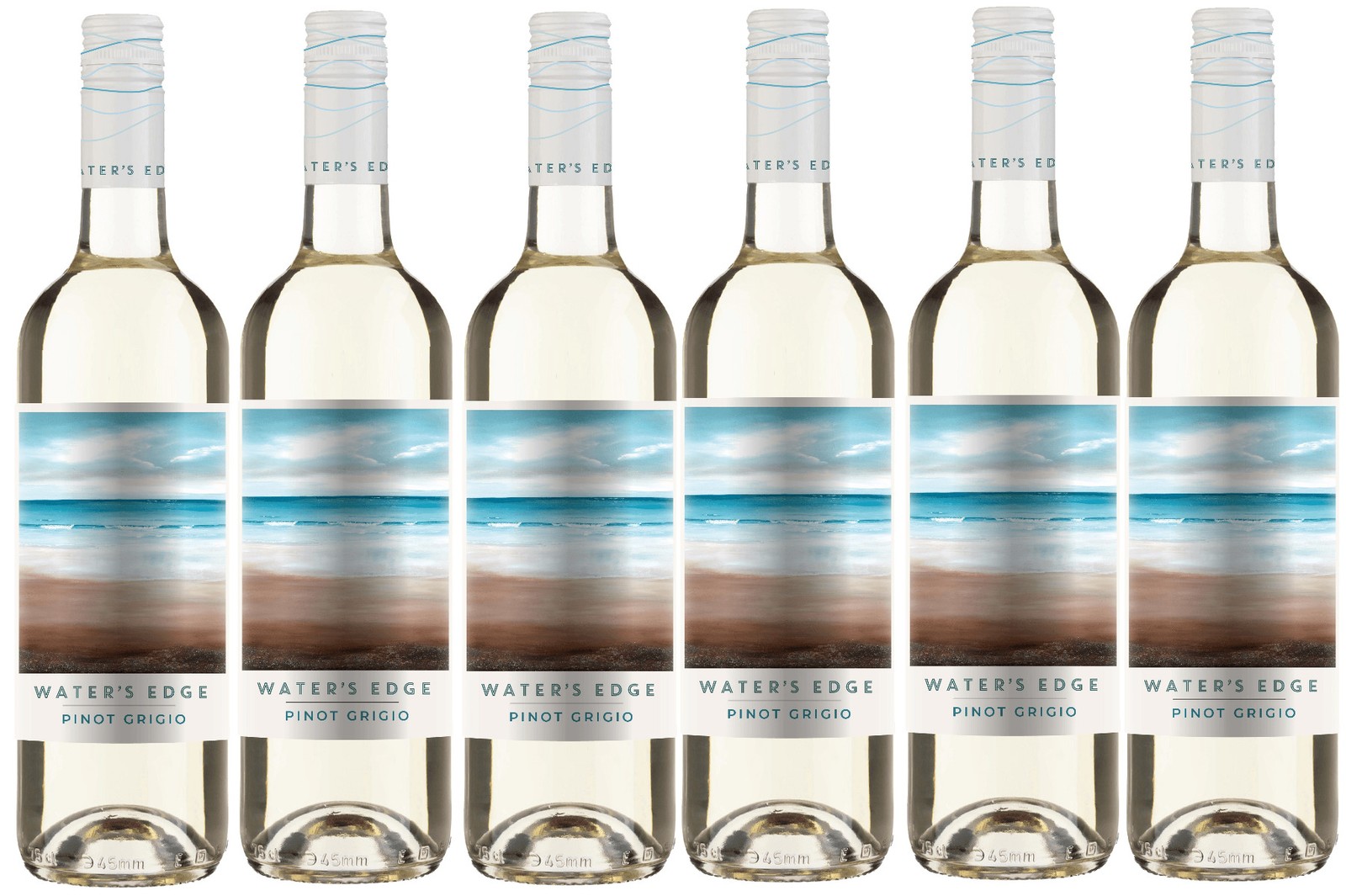 Waters Edge Moldovan Pinot Grigio (6 x 750ml - 10.5%)