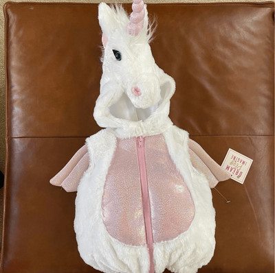 NWT Dream Play Imagine Flying Unicorn Costume Plush