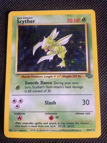 Scyther 10/64 Jungle Holo