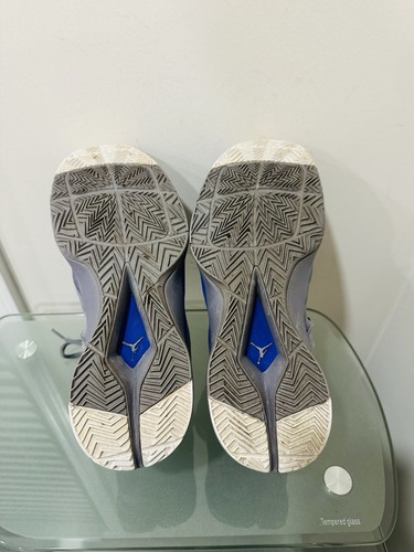 Scarpe da basket Nike Air Jordan Super Fly 2 grigio cemento da uomo taglia 9 599945-007 - Foto 8 di 10