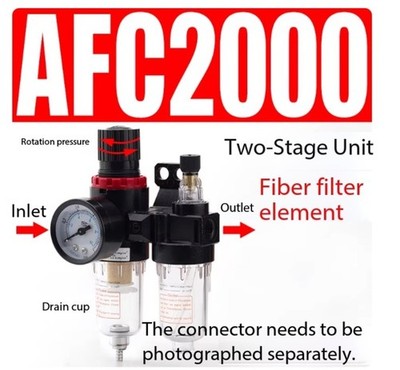Air Compressor Air Treatment Unit: Pressure Reducing Valve, Oil-Water Separator