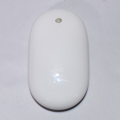 Apple A1197 Wireless Mighty Mouse White - Tested Works Great 0925!
