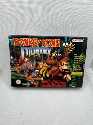 Donkey Kong Country SNES PAL OVP + Anleitung + Sammler Zustand CIB Boxed
