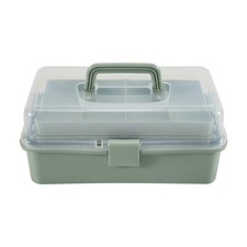 3-Layer Plastic Dividing Storage Box Craft Organizer and Storage with3584