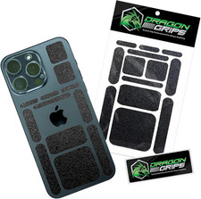 13 Pcs Rectangular Rubber Grip Tape, Rubberized Grip Stickers for Phone Case, Mo