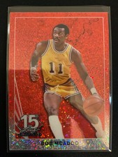 Bob McAdoo 2025 Leaf National 15th Anniversary 1990 Retro Red Sparkles #2/3