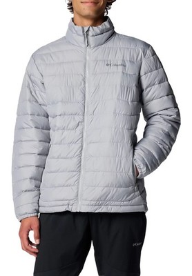 Columbia Powder Lite II Jacket Winterjacke Daunenjacke gefüttert 2086964 39 grau