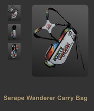 Scotty Cameron Serape Wanderer Golf Carry Bag Multicolor Nylon Stand & Strap