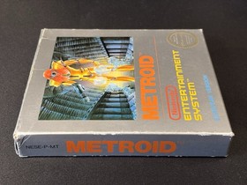 Metroid NES - Erstausgabe (NESE-P-MT) Small Box OVP CiB - German Bienengr&auml;ber