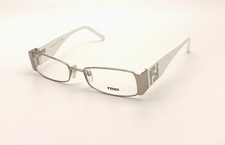 FENDI F923R 028 Silver White / Demo Lens 50mm Eyeglasses