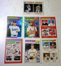 2026 Topps Heritage Lot Of 7 Refactors/Reds/ And Rookies