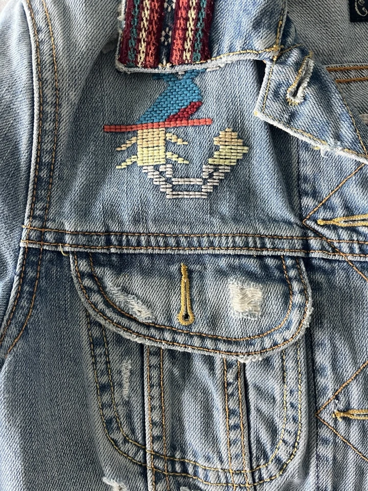 Chaqueta Tucker XS bordada mujer Lucky Brand Foto 2 de 4