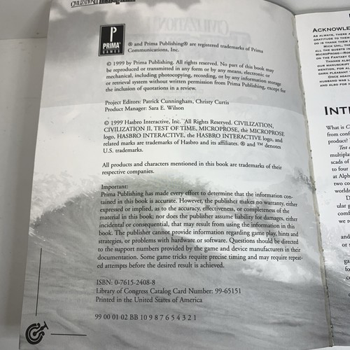 Civilization II: Test of Time: Prima's Official Strategy Guide - Foto 7 di 7