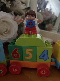 Lego Duplo 10558 Number Train Count Set: Complete, No Box or Instructions (2013)