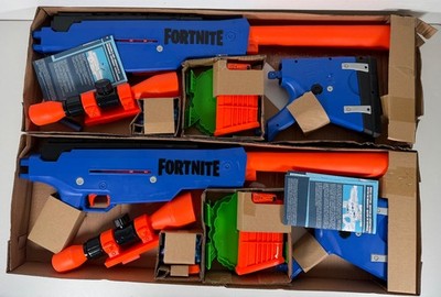 FORTNITE × NERF 2点セット リプリー、BASR-R 2 Nerf Fortnite BASR-R Bolt Action Blaster - Includes 3 Bush