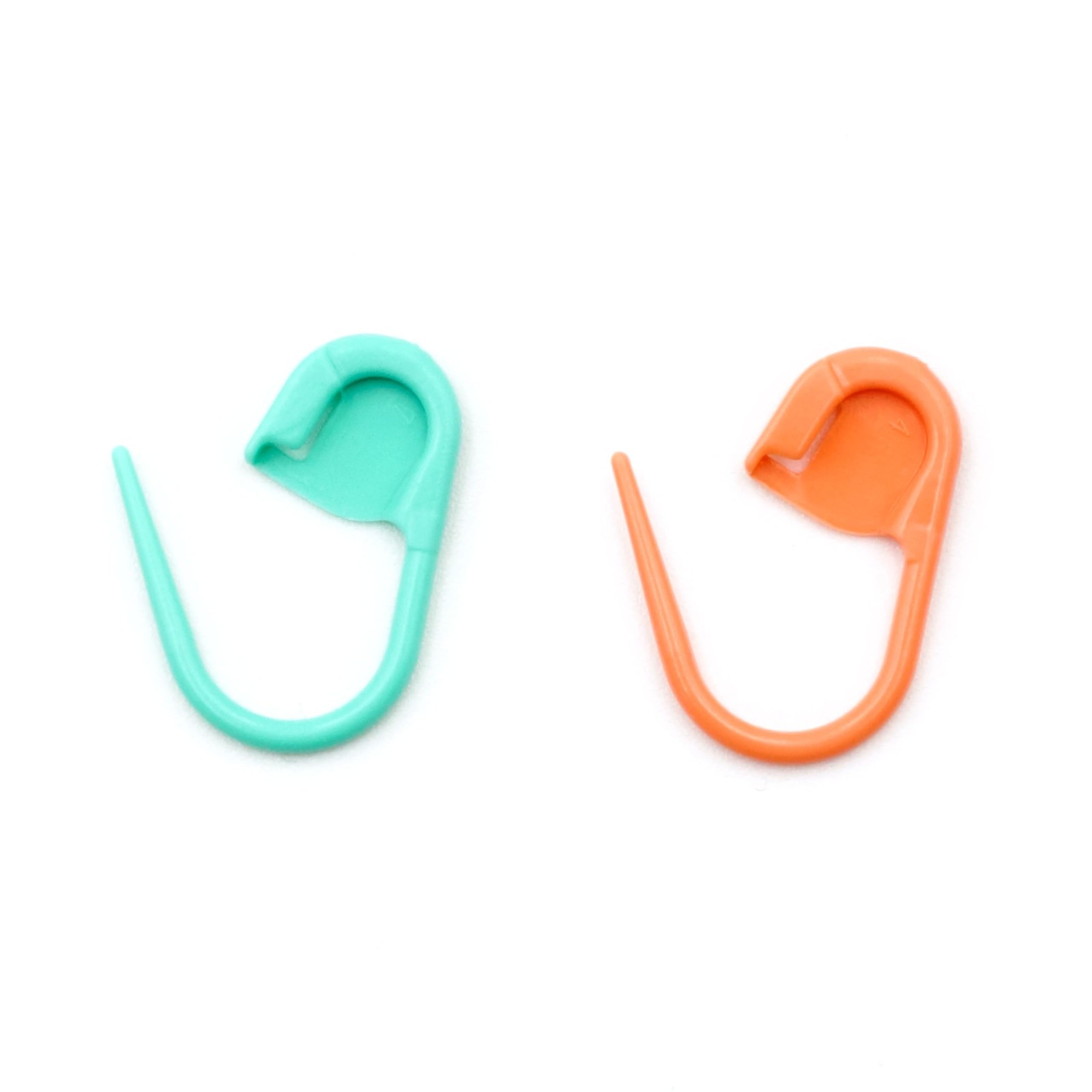 Multicolor Lock Ring Markers For Knitting Stitch Markers Jewelry Finding 10Pcs