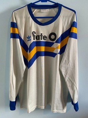 Vintage BOCA JUNIORS 1988 / 1989 AWAY Jersey FATE Original Shirt Argentina CABJ