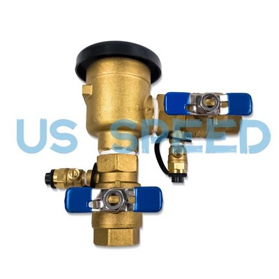 UPGRADED 1'' Pressure Vacuum Breaker Assembly, Thickened Brass Backflow Pr