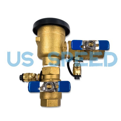 #ad UPGRADED 1quot; 720A Pressure Vacuum Breaker Assembly Thickened Brass Backflow Pr $90.85