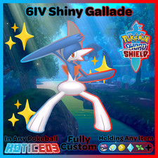 ✨ Shiny Gallade 6IV ✨ Pokemon Sword & Shield 🚀 Fast 🚀