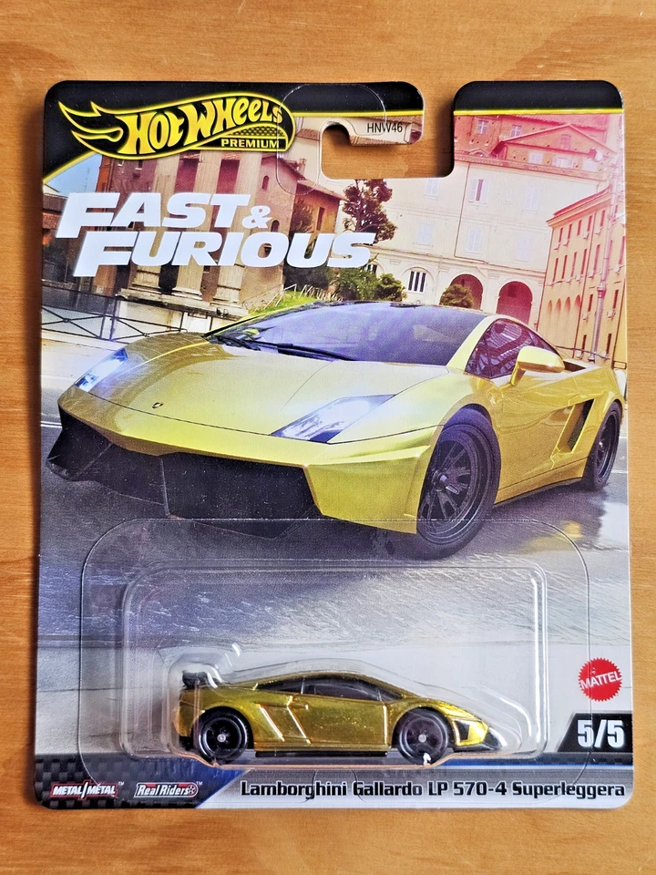 Hot Wheels Premium Lote (4) Rápido y Furioso Lamborghini Porsche Carrera GT Lexus LFA Foto 2 de 4