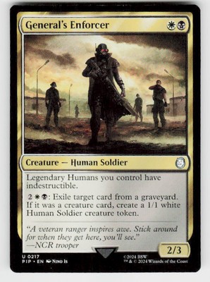 Universes Beyond: Fallout #217 General's Enforcer