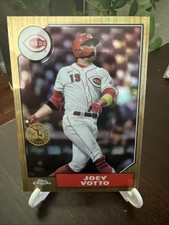 2022 Joey Votto Topps Chrome 35th Anniversary - 1987 Topps Baseball #87BC-4