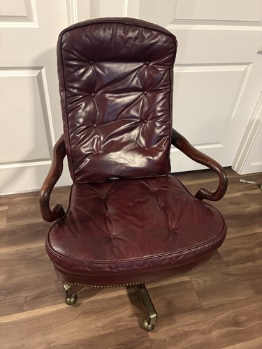 Vintage MCM Classic Leather Inc Chair